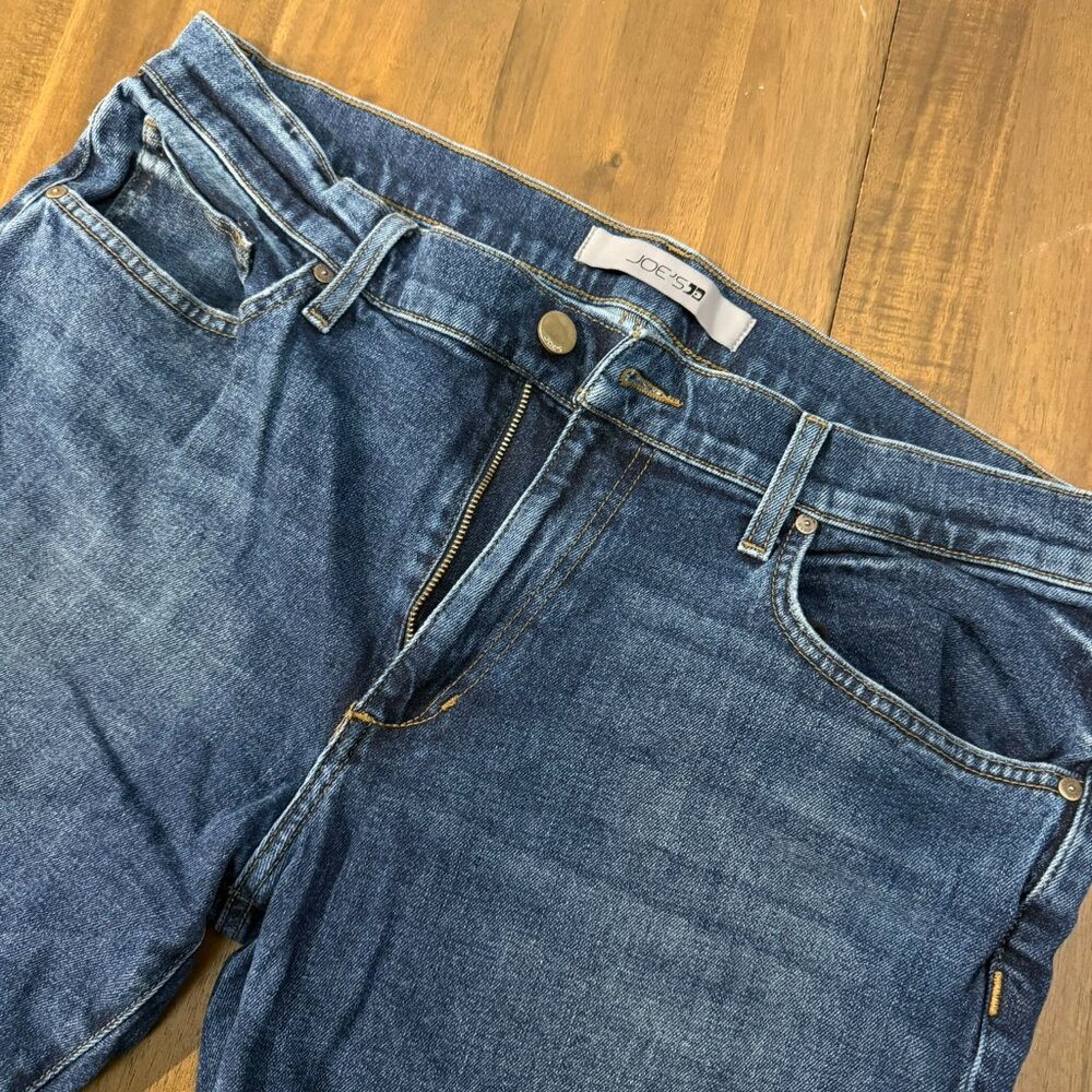 JOE’S JEANS Mens Brixton Jeans 36 Blue Denim Straight Leg Stretch